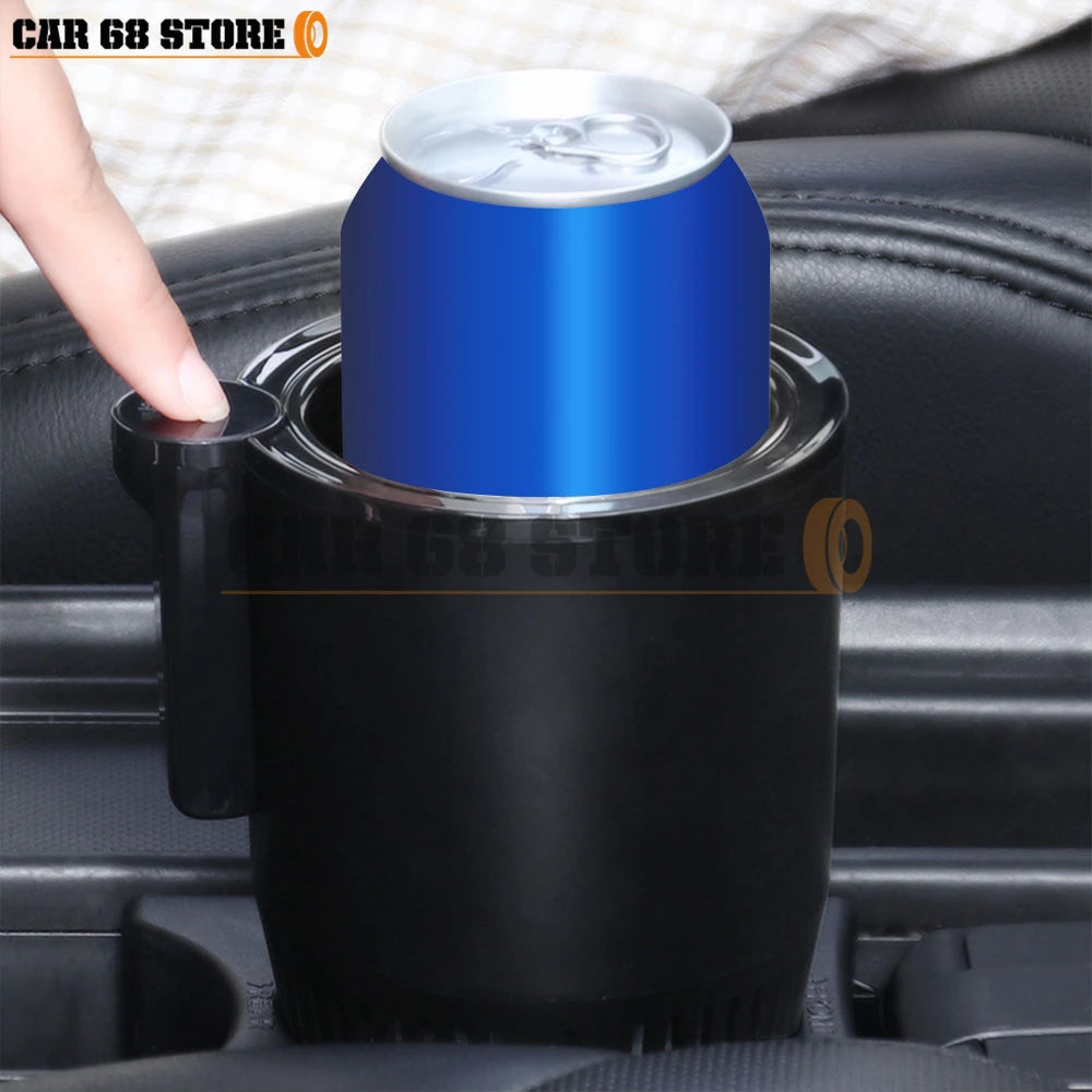 DC 12V Warmer Cooler Smart Car Cup Car Heating Cooling Cup 2-In-1 Car Office Cup Mug Holder Cooling Beverage Travel Drinks Cans