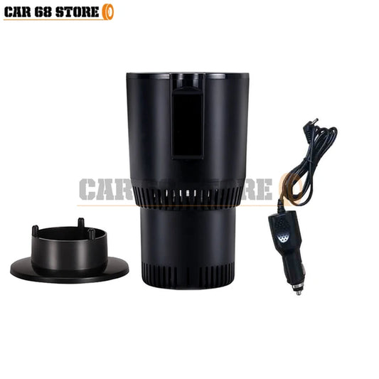 DC 12V Warmer Cooler Smart Car Cup Car Heating Cooling Cup 2-In-1 Car Office Cup Mug Holder Cooling Beverage Travel Drinks Cans